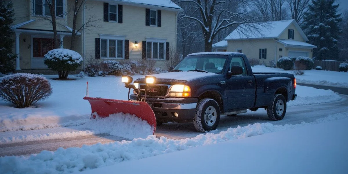 Snow Plowing & Ice Management